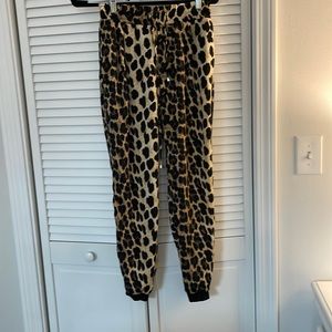 Zara Cheetah Joggers